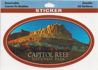Capitol Reef Oval Sticker