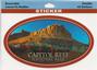 Capitol Reef Oval Sticker